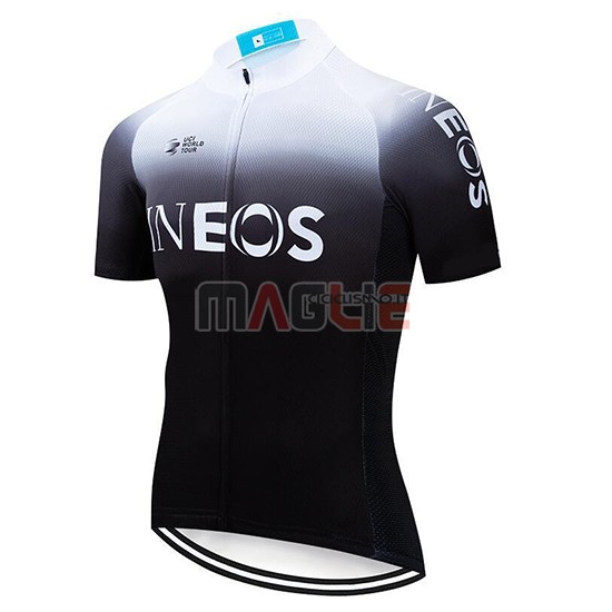 Maglia Castelli Ineos Manica Corta 2019 Bianco Nero